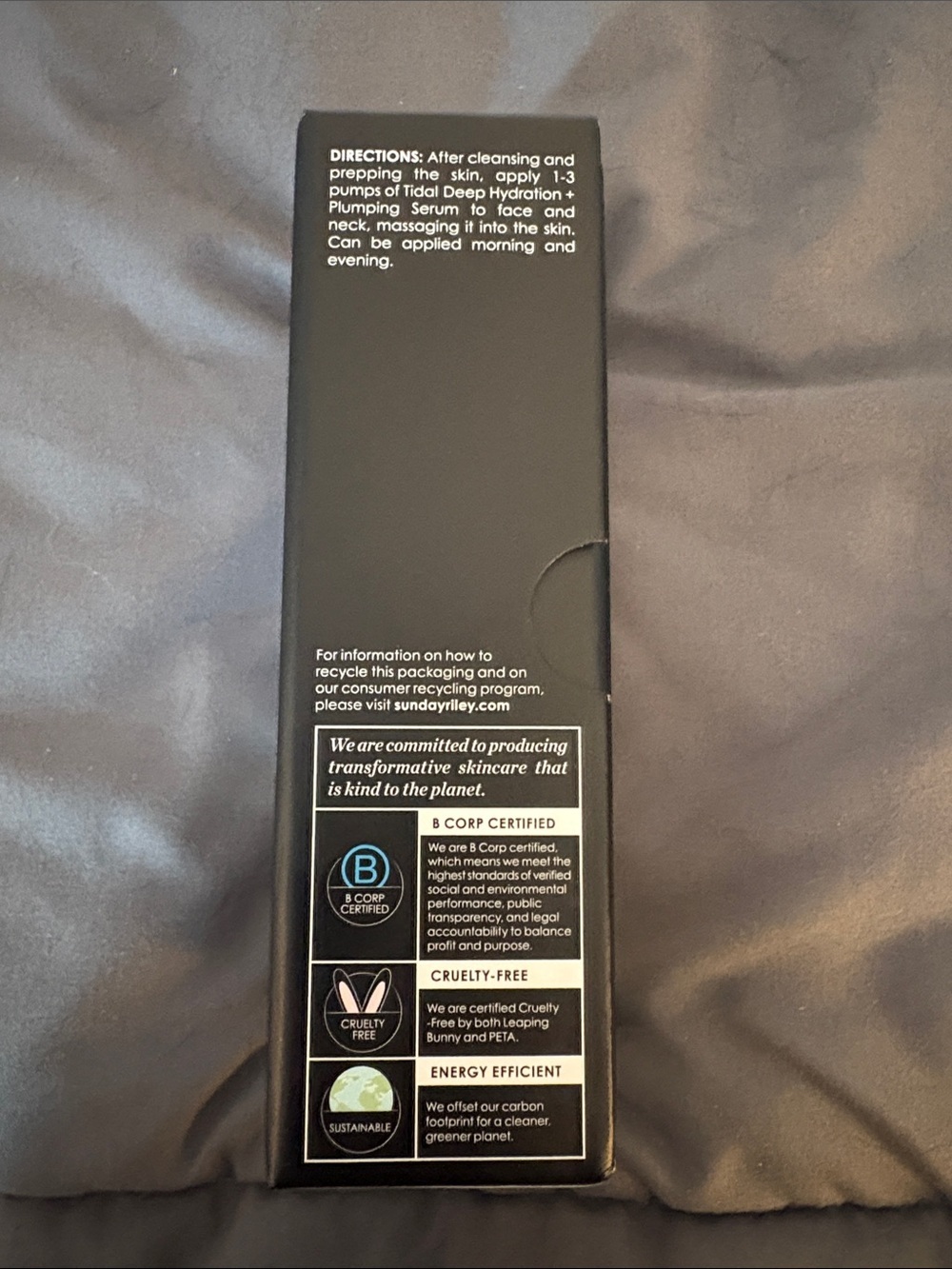 Sunday Riley Tidal Deep Hydration + Plumping Serum - NIB - Picture 9 of 11